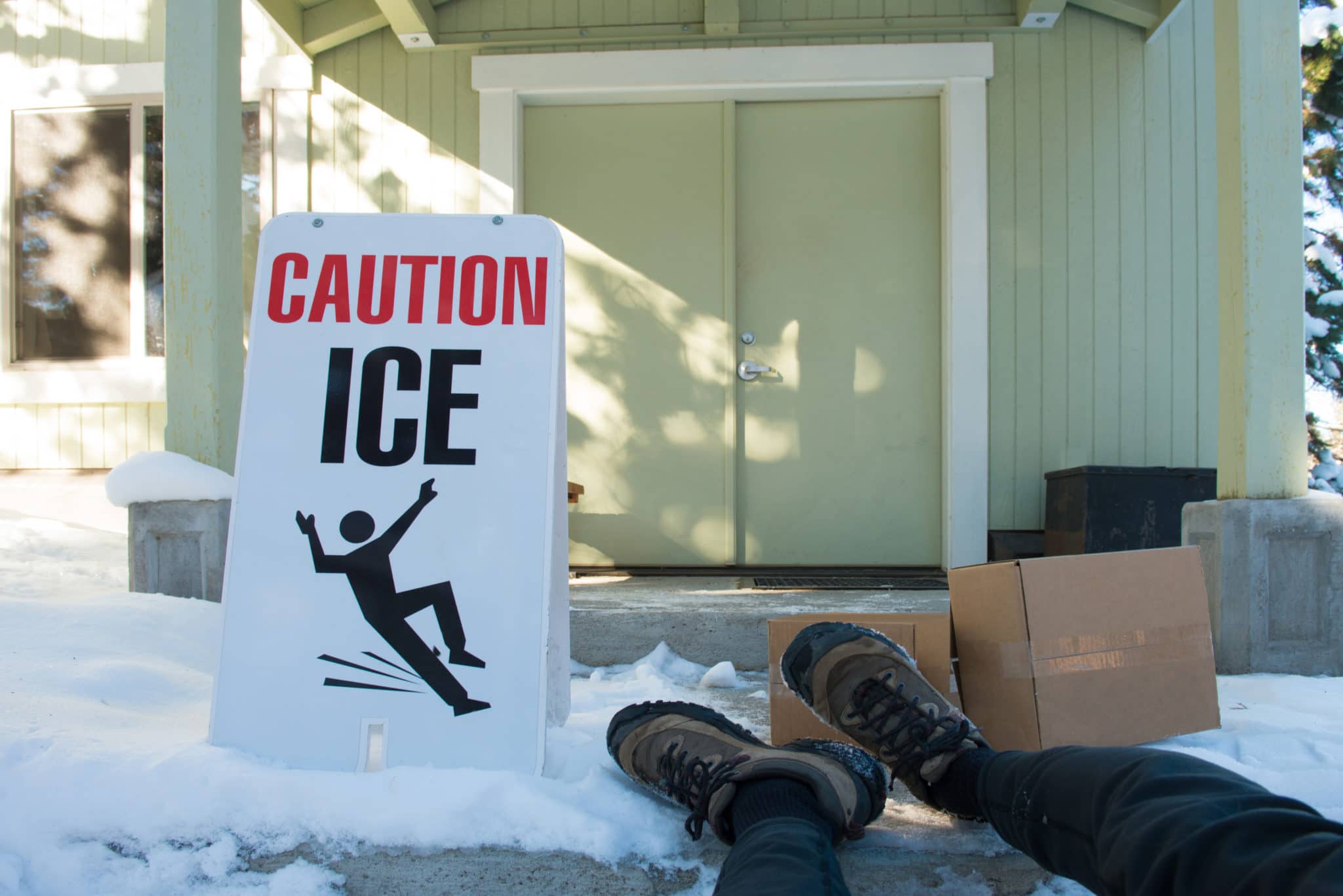 Can I File a Lawsuit if I Slip and Fall on Ice? Brian Pushchak