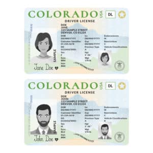 Colorado motorcycle license