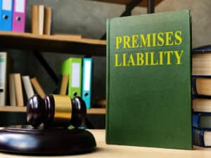 premises liability law book - burden of proof in slip and fall lawsuit
