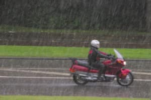 motorcycle safety tips - check the weather