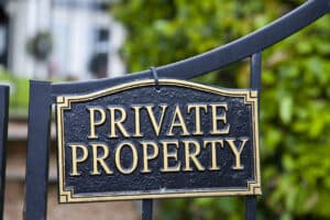 dog bite attacks on private property