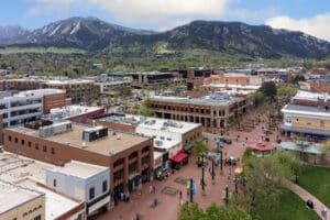 Pearl Street Mall in downtown Boulder